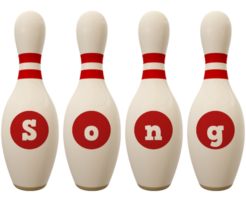 Song bowling-pin logo
