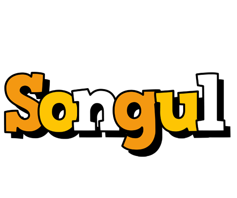 Songul cartoon logo