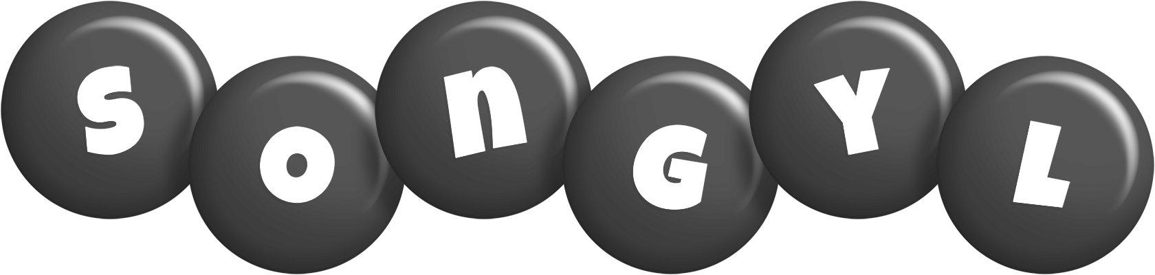 Songyl candy-black logo