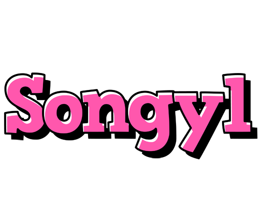 Songyl girlish logo