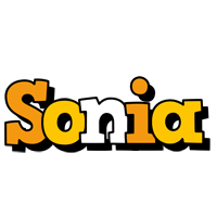 Sonia cartoon logo
