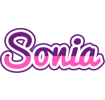 Sonia cheerful logo