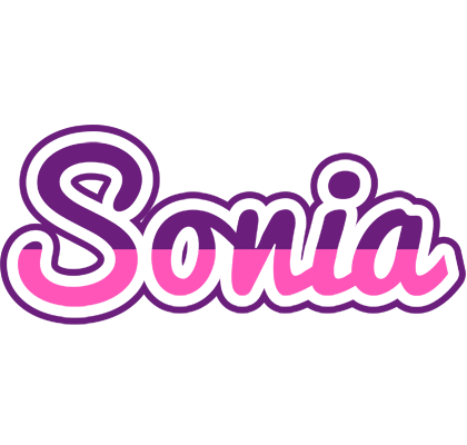 Sonia cheerful logo