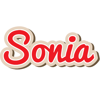 Sonia chocolate logo