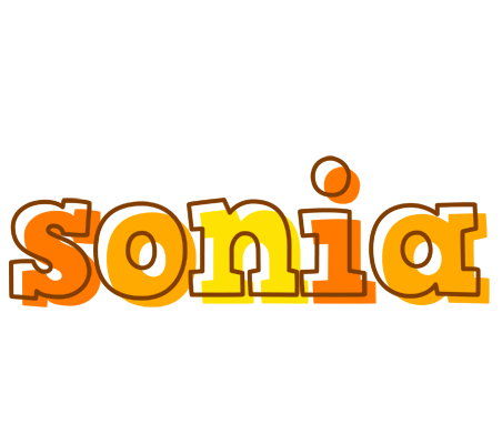 Sonia desert logo