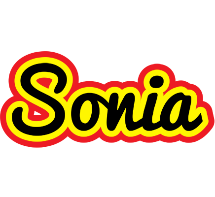 Sonia flaming logo