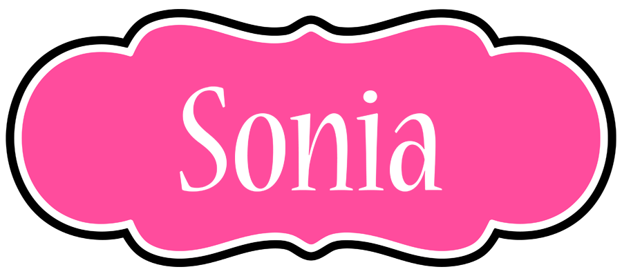 Sonia invitation logo