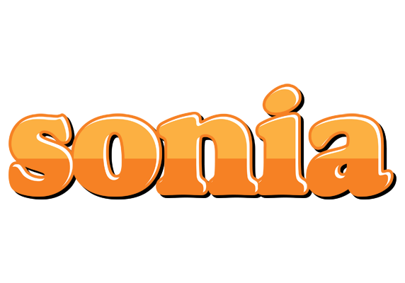 Sonia orange logo