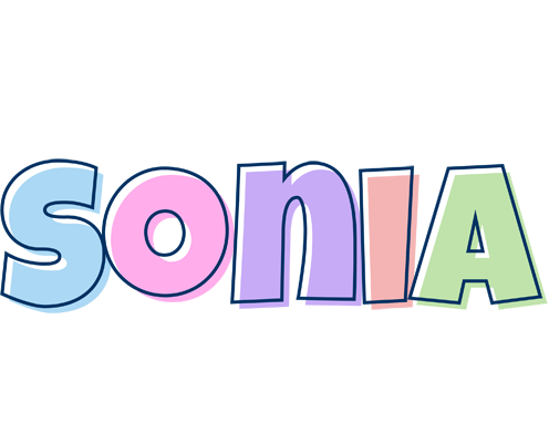 Sonia pastel logo