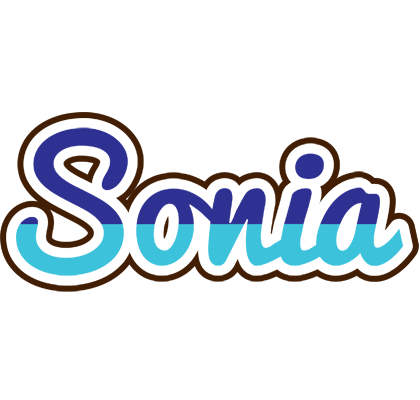 Sonia raining logo