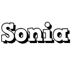 Sonia snowing logo
