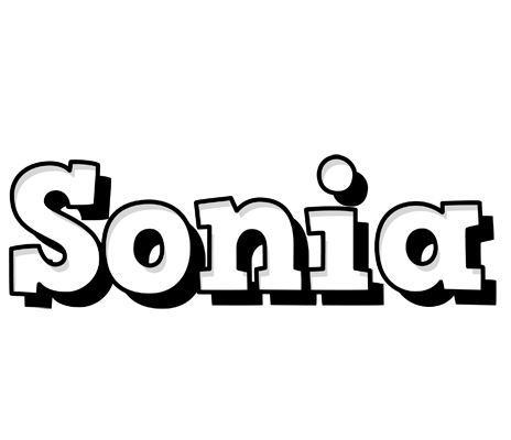 Sonia snowing logo