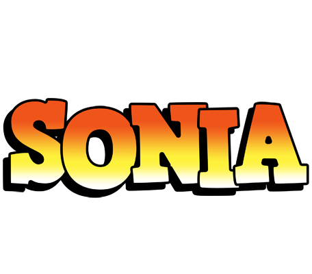 Sonia sunset logo