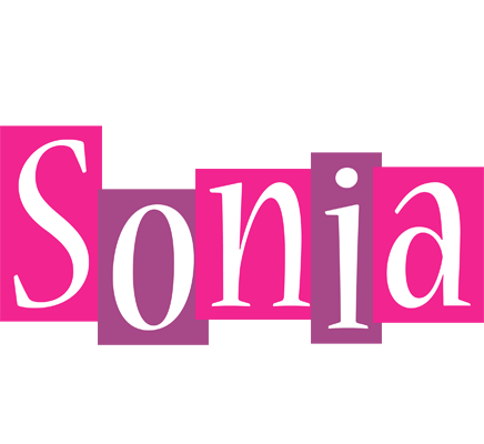 Sonia whine logo