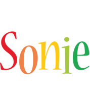 Sonie birthday logo