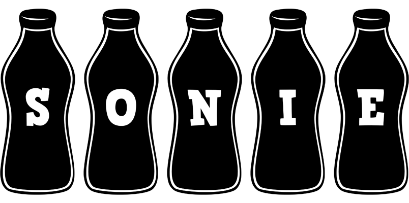 Sonie bottle logo
