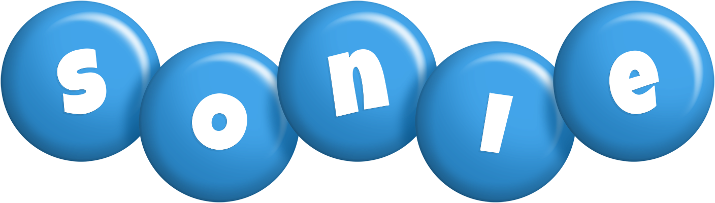 Sonie candy-blue logo