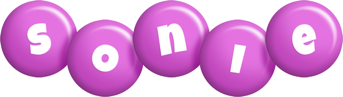 Sonie candy-purple logo