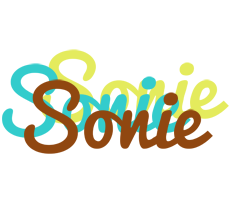 Sonie cupcake logo