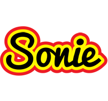 Sonie flaming logo