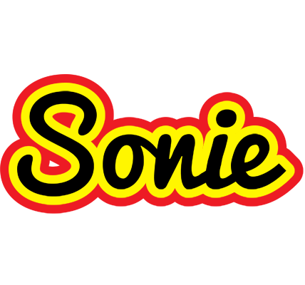 Sonie flaming logo
