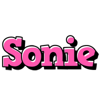 Sonie girlish logo