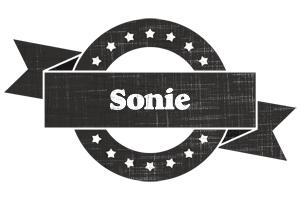 Sonie grunge logo