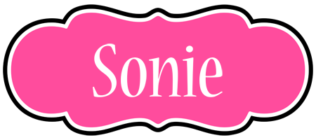 Sonie invitation logo