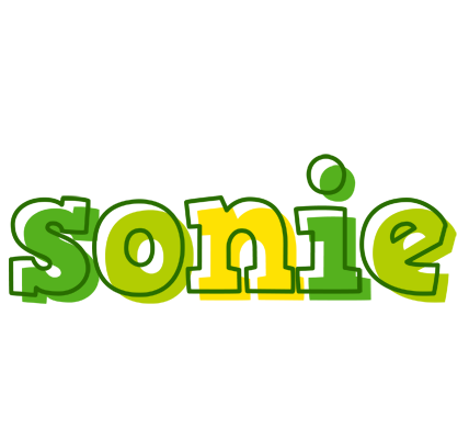 Sonie juice logo