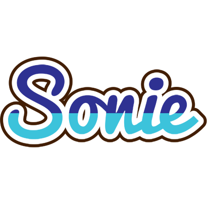 Sonie raining logo