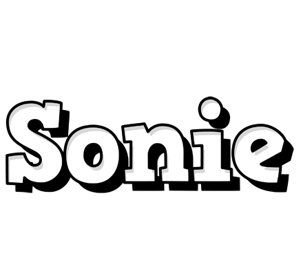 Sonie snowing logo