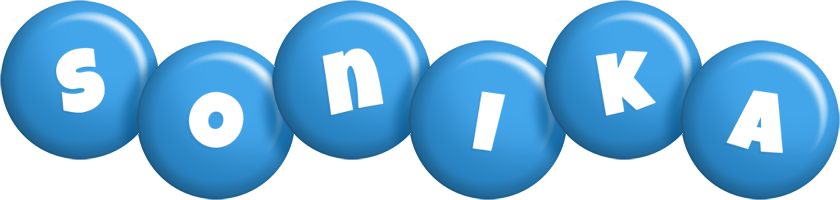 Sonika candy-blue logo