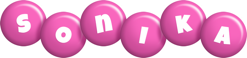 Sonika candy-pink logo