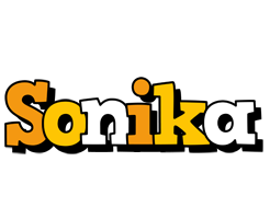 Sonika cartoon logo