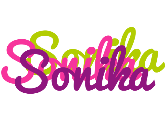 Sonika flowers logo