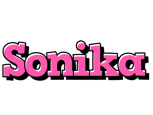 Sonika girlish logo