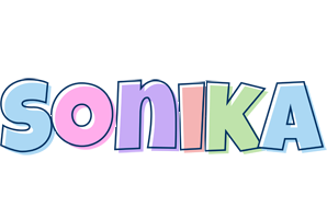Sonika pastel logo