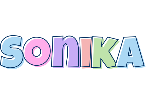 Sonika pastel logo