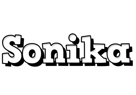 Sonika snowing logo