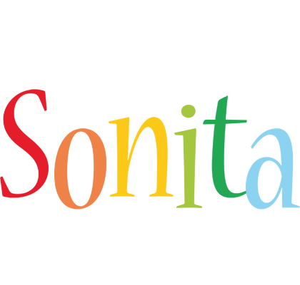 Sonita birthday logo