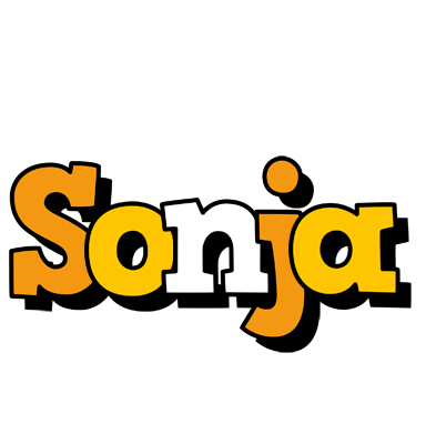 Sonja cartoon logo