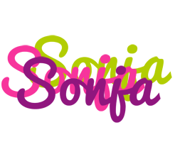 Sonja flowers logo