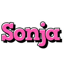 Sonja girlish logo