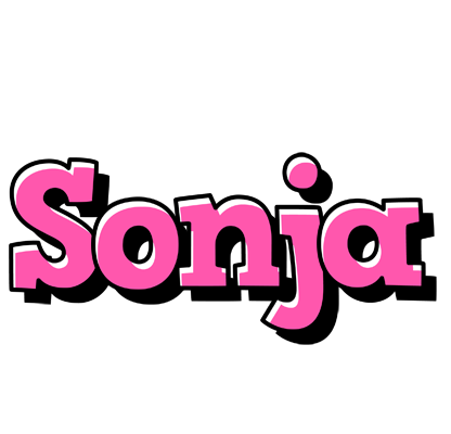 Sonja girlish logo