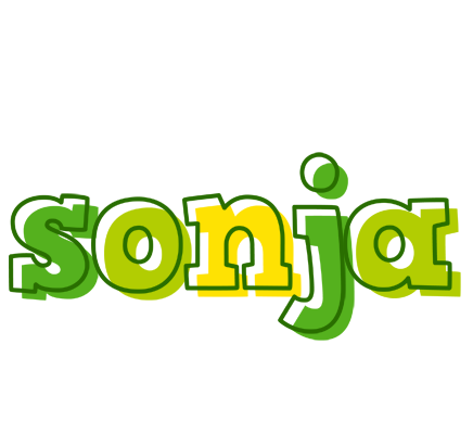 Sonja juice logo