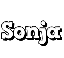 Sonja snowing logo