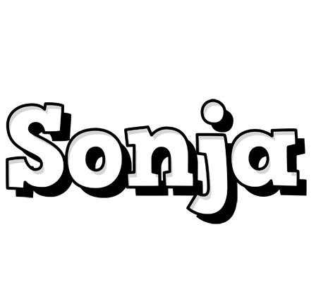 Sonja snowing logo
