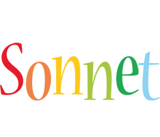 Sonnet birthday logo