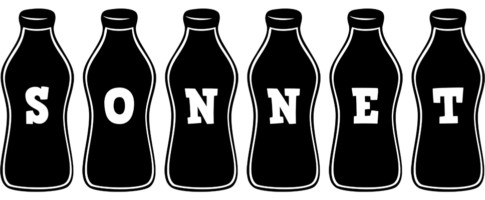 Sonnet bottle logo