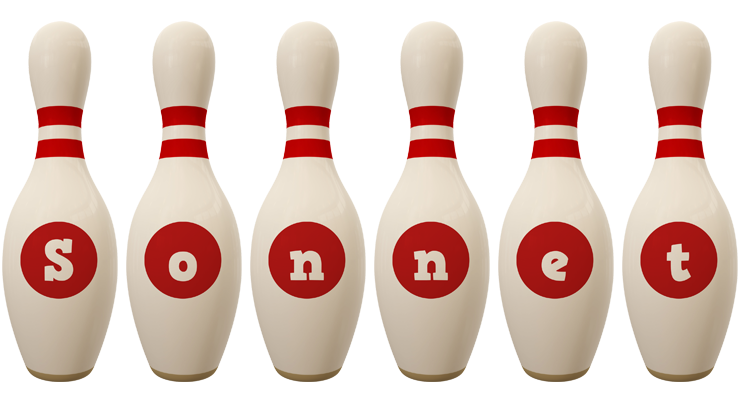 Sonnet bowling-pin logo